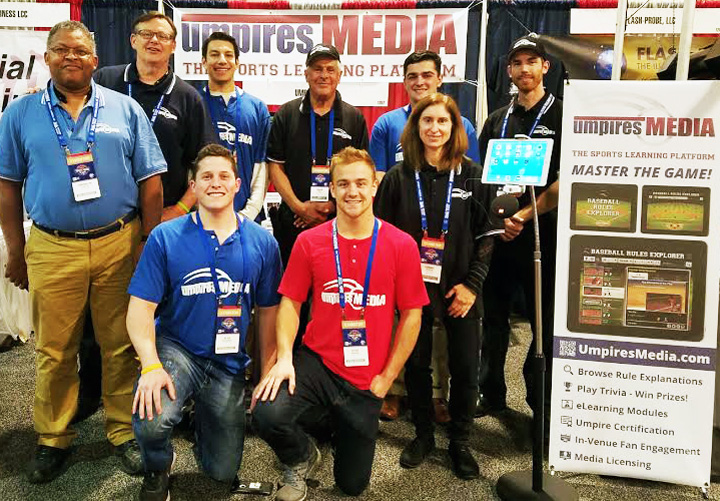 Umpires Media Team at the Baseball Winter Meetings 2016